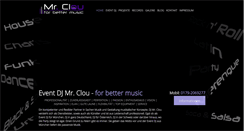 Desktop Screenshot of dj-mrclou.de